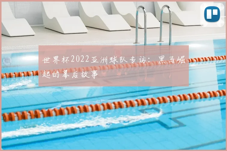 世界杯2022亚洲球队专访:黑马崛起的幕后故事