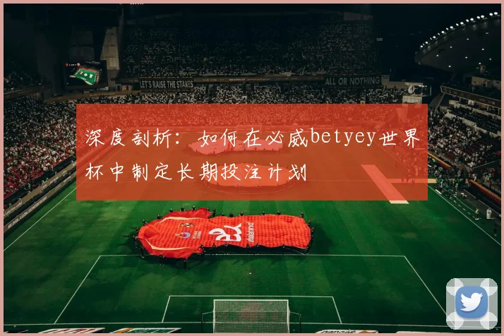 深度剖析：如何在必威betyey世界杯中制定长期投注计划